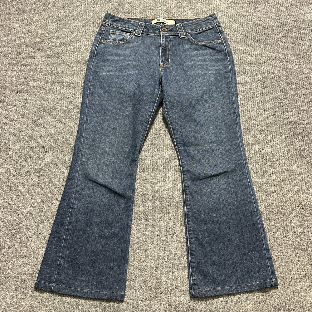 Vintage GAP Curvy Low Rise Jeans Womens Bootcut Size 10 Reg Blue Denim Casual